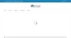 Desktop Screenshot of pinnaclepropertymgmt.com